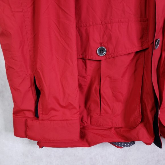 UNTUCKit Men's XL Nylon Zip/Button Windbreaker - Picture 3 of 11